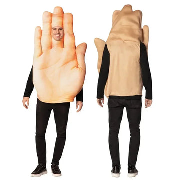 2025 Halloween Costume de Cosplay drôle d'halloween, tenues de pied et de main, idée de Couple d'amis, spectacle sur scène