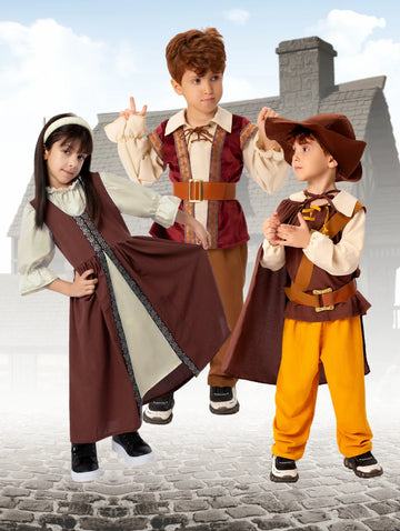 Toddler and Little Girl Princess Prince Dress Up Costumes, Halloween Birthday Party Daily Dress Up Game Costumes