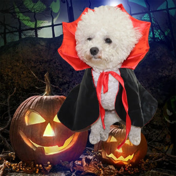 Halloween Pet Costume Cloak Cute Cats Dogs Costumes Cosplay Outfit Holiday Party Decoration Pet Accessoties Gift