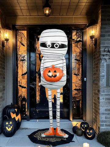 1pc huge Halloween mummy balloons for Halloween Party Indoor, Outdoor, Yard, Garden Decoration