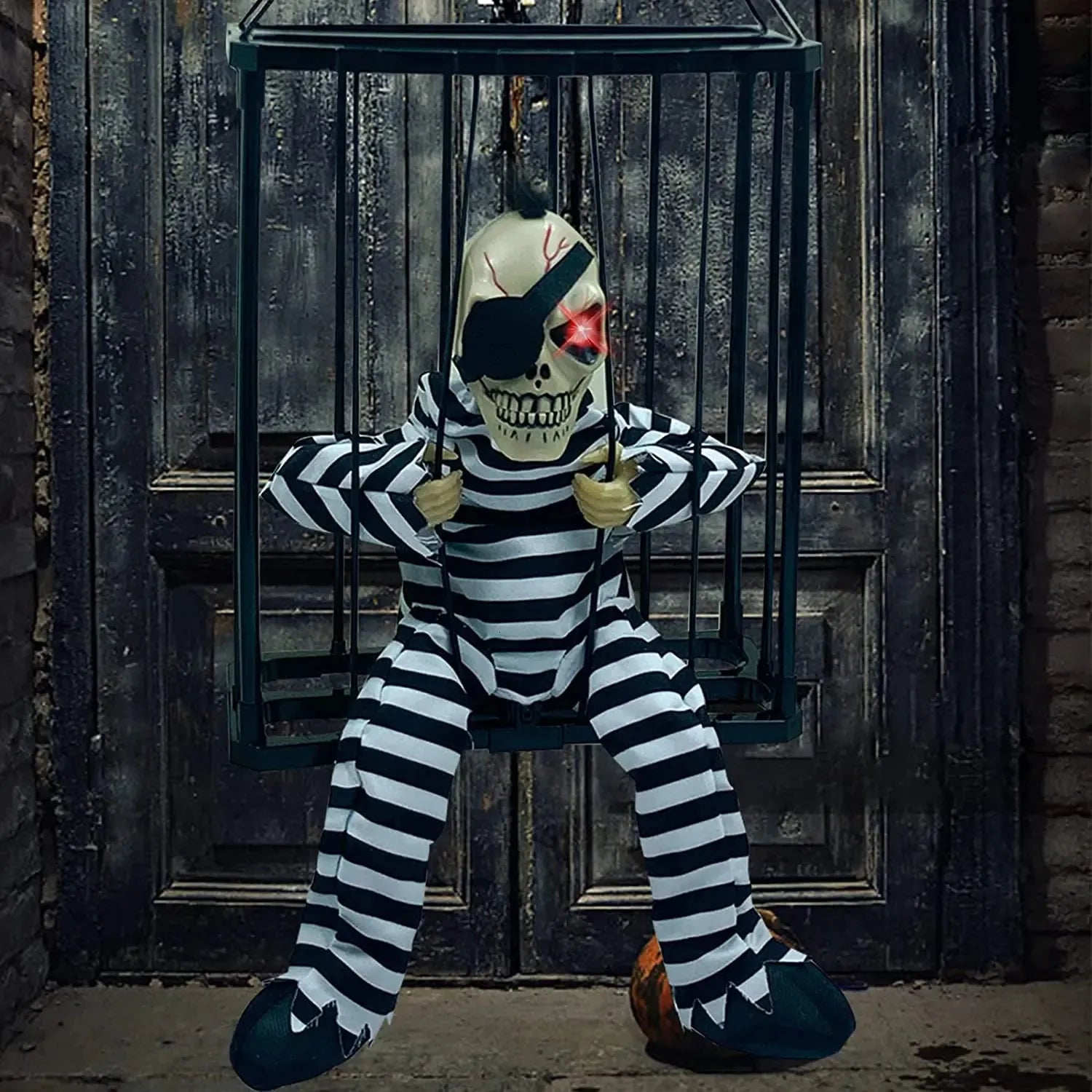 Spine-Chilling Animated Halloween Decoration – Horror Motion Prop
