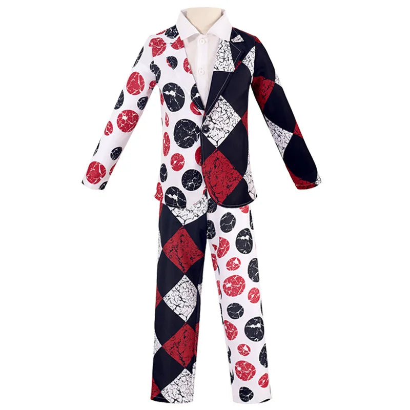 Toddler Sinister Clown Costume for Kids' Scary Creepy Halloween Boy's Suit