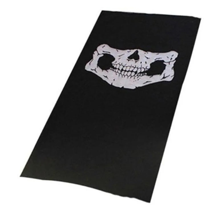 Halloween Mask Horror Skeleton Chin Mask Skeleton Performance Party Dress Up Real CS Masks