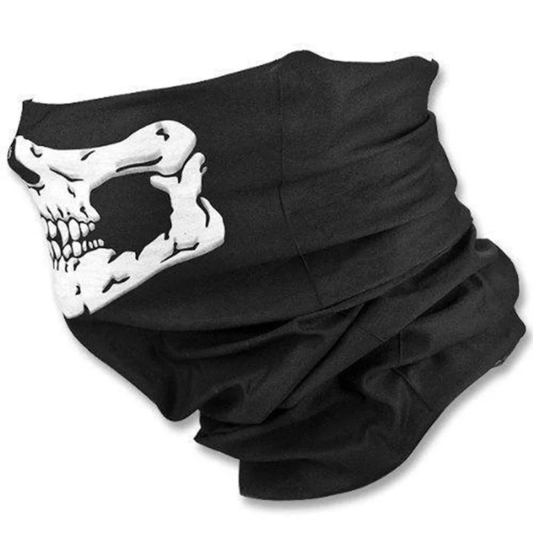 Halloween Mask Horror Skeleton Chin Mask Skeleton Performance Party Dress Up Real CS Masks