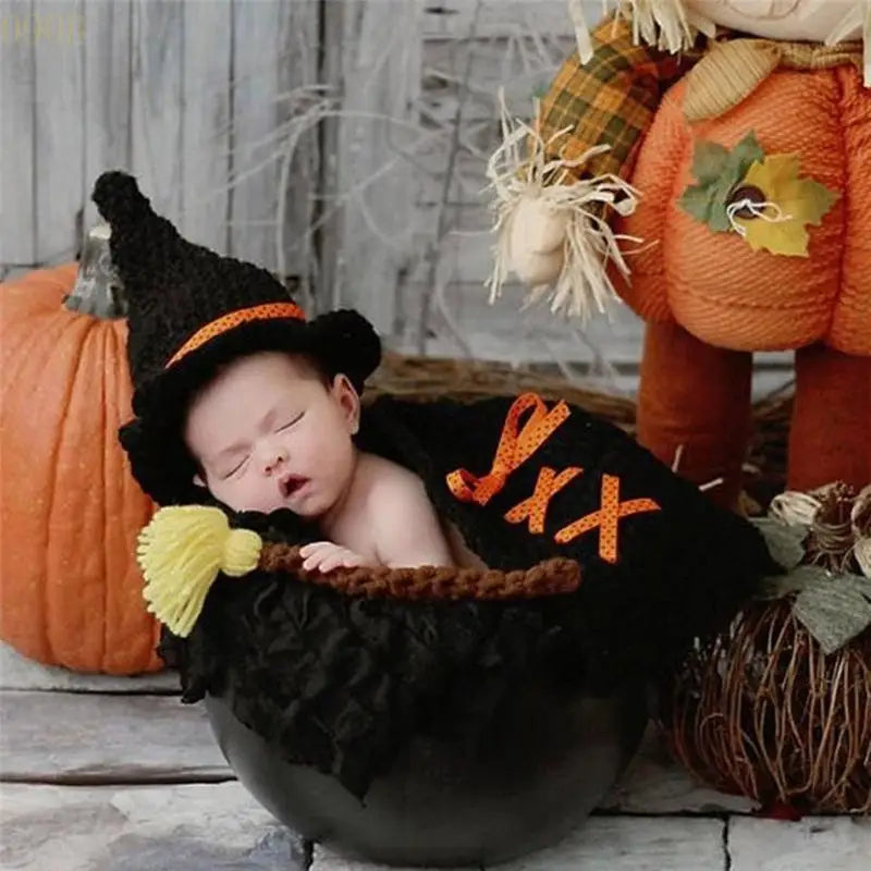 090B Newborns Outfit for Baby Toddler Halloween Clothes Photography Props Costumes