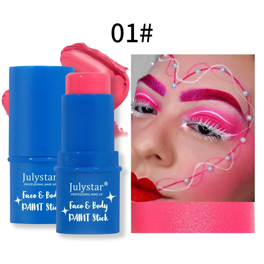 8 Colors Halloween Makeup Body Face Paint Make Up Kids Face Cosmetics Party Make Up Paint Professional Faces Durable Gadgets