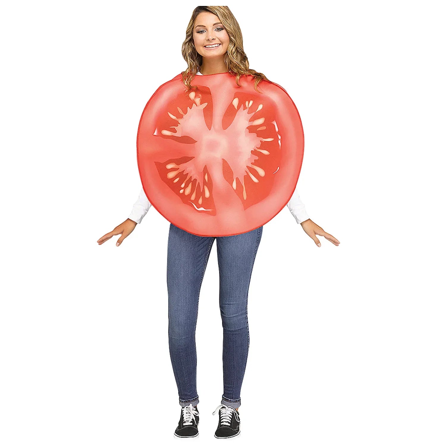 Halloween Costumes Vegetables Food Cosplay Eggs Tomatoes Bacon Meatloaf Cabbage Women Men Adult Christmasneedle-Fine Composi#1#W