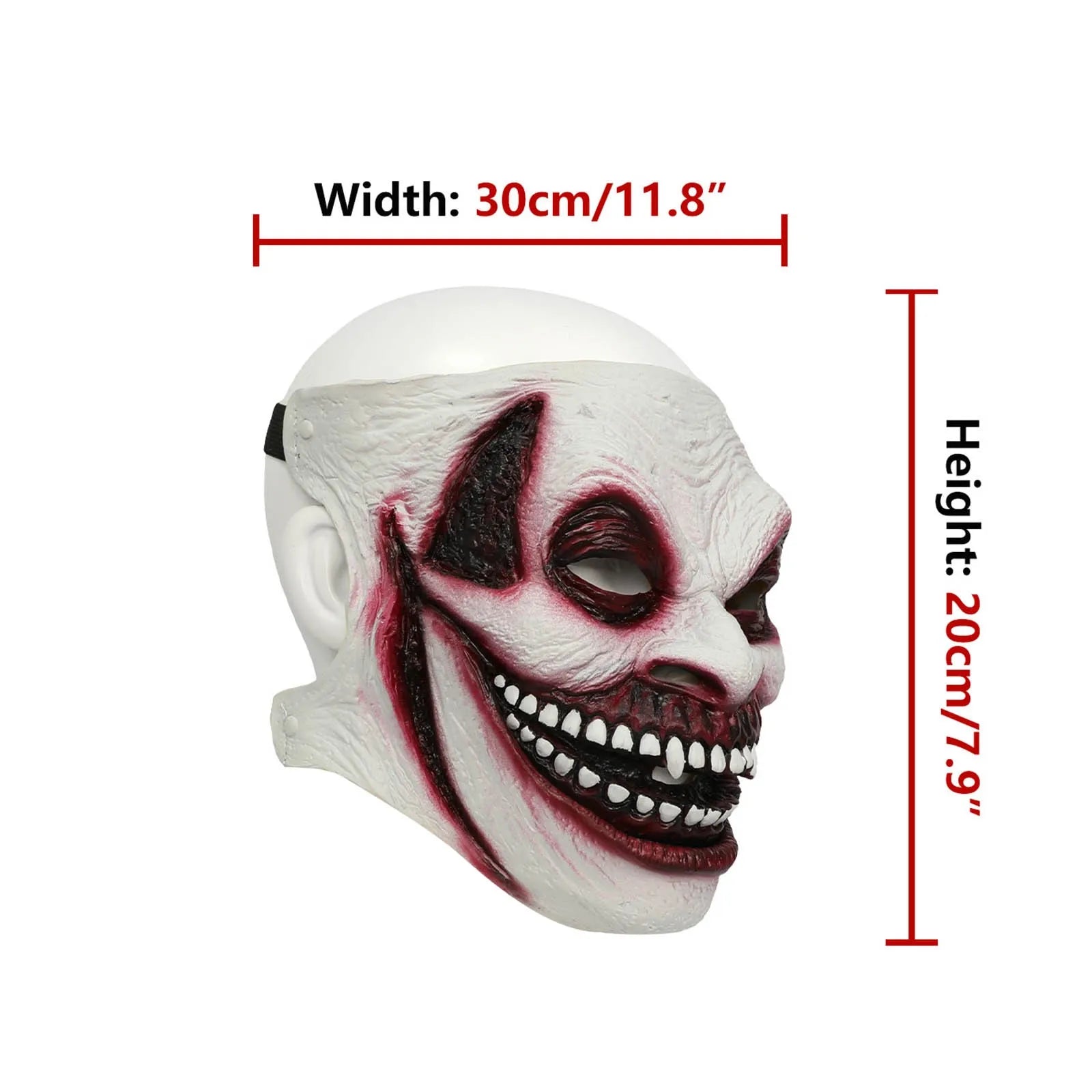 Halloween Holiday Party Costume Mask Trick Horror Toy Mask Scary Horror Mask Halloween Cosplay Party Costume Supplies, Gift