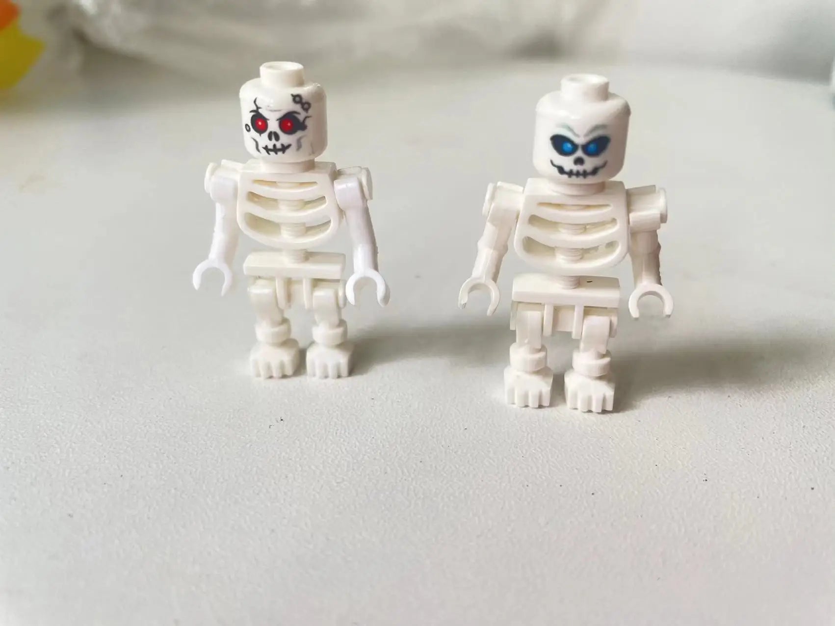 Halloween Skeleton Soldiers Ghosts Zombies Characters Building Blocks Toys Bricks Ornament Small Particle Developmental DIY Toys