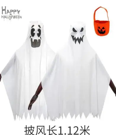 2025 Halloween Costumes d'Halloween pour enfants, cape effrayante de sorcière, cosplay de Vampire, Costumes de spectacle