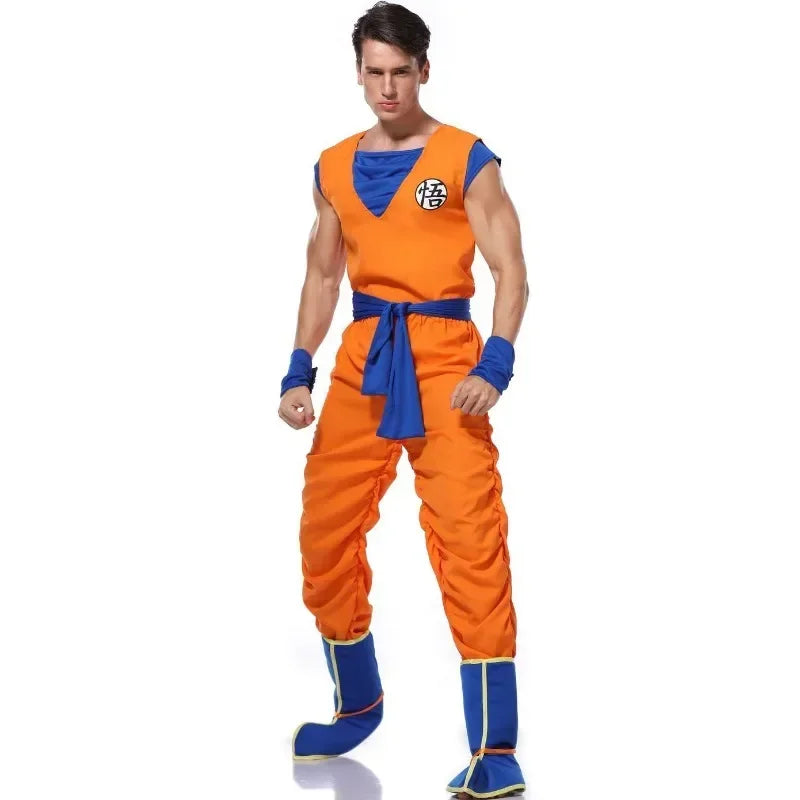 Halloween Costumes Orange pour adultes, anime d'halloween, mascarade de fils, Cosplay, super-héros, jeu de rôle, déguisement