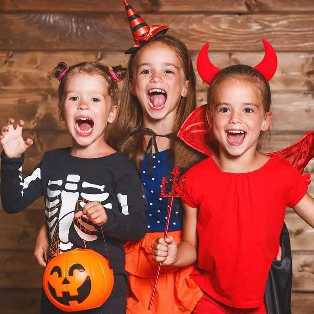 Halloween Pumpkin Treat Pail Portable Jack-O-Lantern Buckets Trick Or Treat Decoration For Kids Halloween Party Favors Room Deco