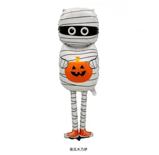 200/44cm Halloween mummy Balloons for Halloween Party Indoor, Outdoor, Yard, Garden Decoration Holiday Supplies