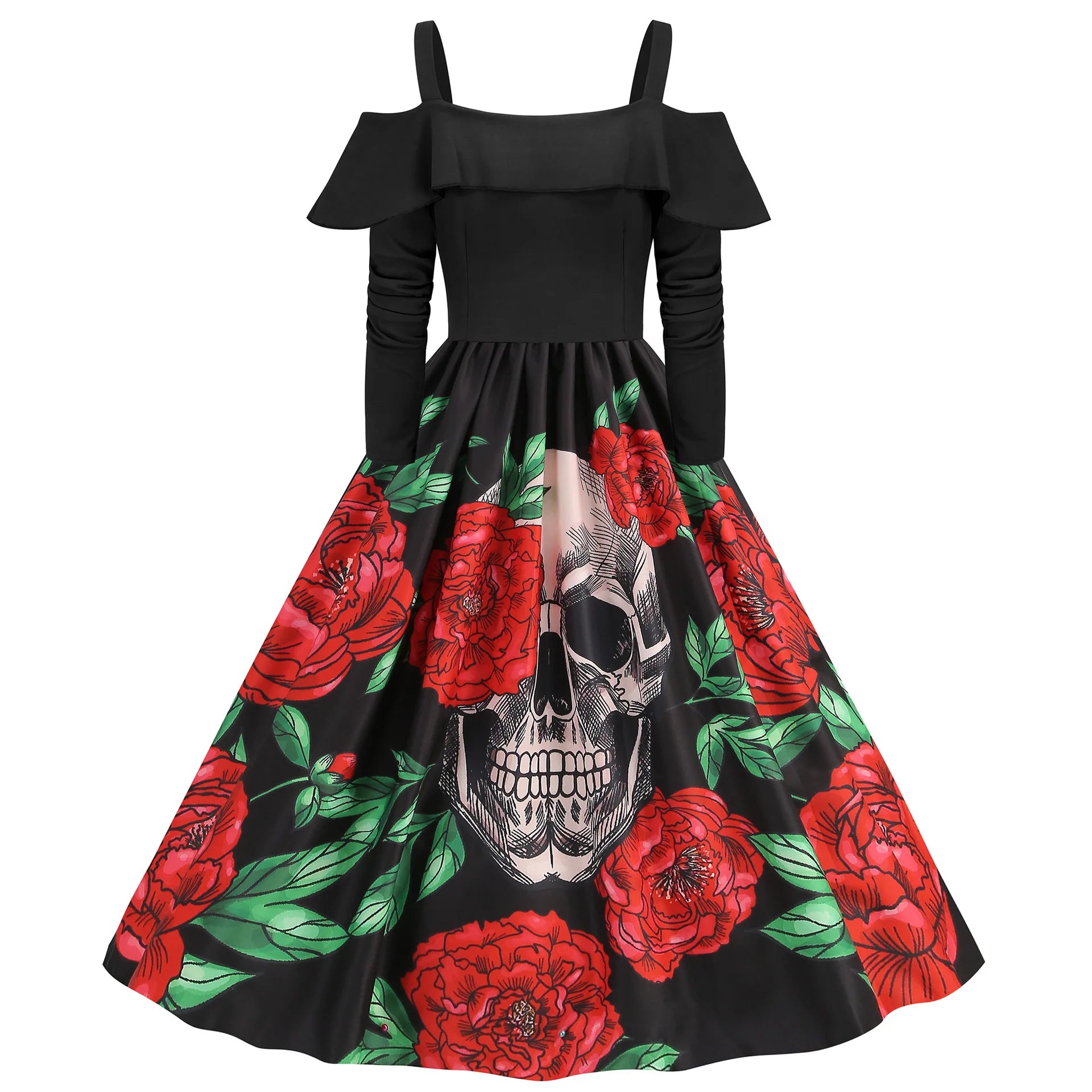 Halloween Medieval Scary Cosplay Costumes for Women Sexy Skull Ghostface Party Dress Disfraz Hombre Mujer Carnival Dress Up