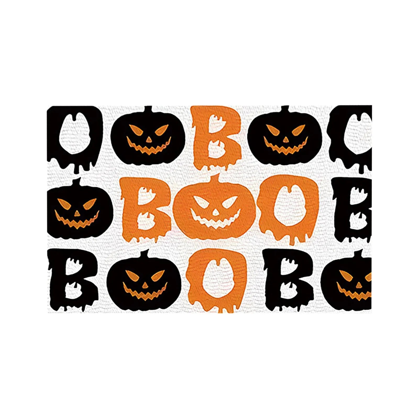 Halloween Table Placemats Linen Ghost Festival Atmosphere Table Mat Bat Pumpkin Spider Web Dining Table Decorations