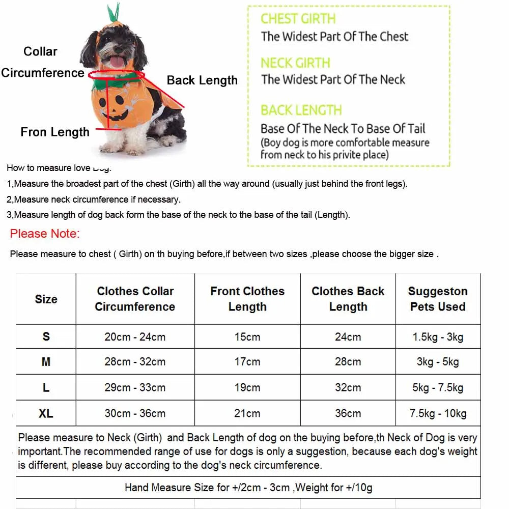 Halloween Pet Costume With Hat Dogs And Cat Cute & Funny Dress-Up Outfit For Party Cosplay Holiday Photos Puppy Kitten Clothing