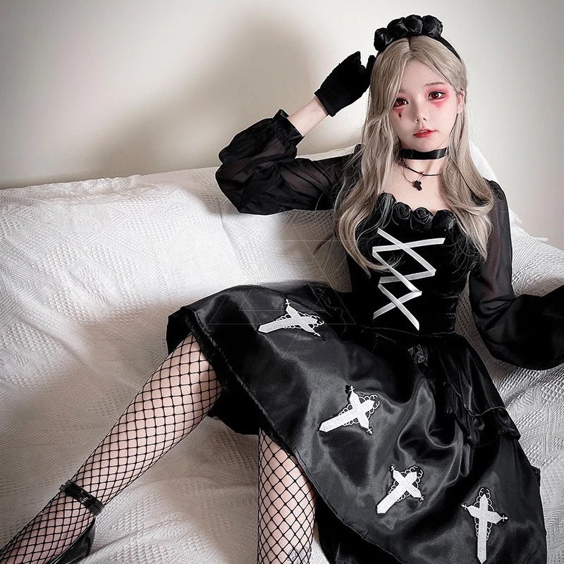 Halloween Adult Costumes Gothic Style Ghost Bride Costume Diablo Style Imp Costume Witch Costume Vampire Costume