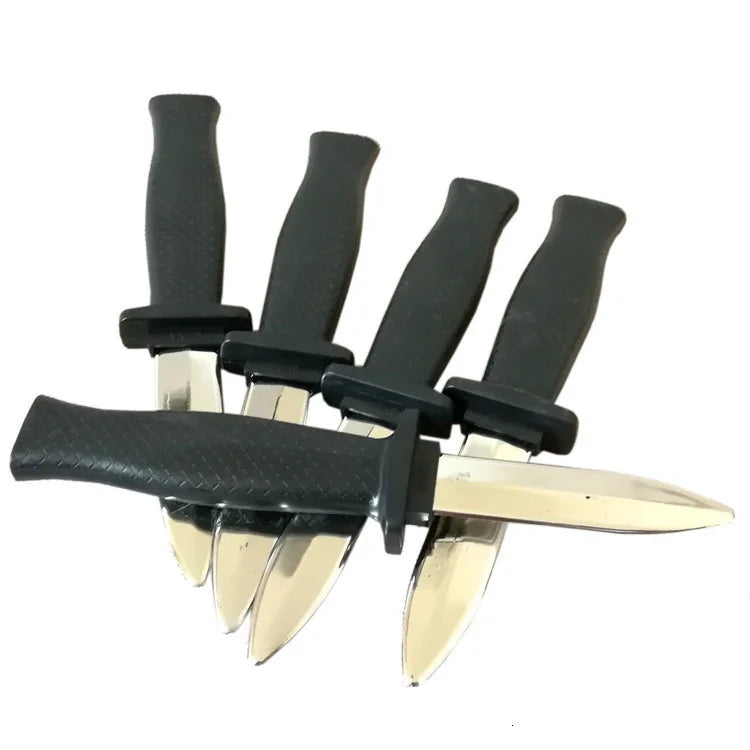 Halloween Trick People Simulation Dagger Funny Props Touching People Telescopic Bayonet Sliding Leaf Prank Child Toy Gadget