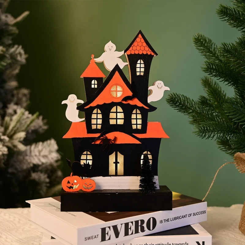 Halloween atmosphere decoration haunted house props arrangement party lighting ghost festival decoration accessories