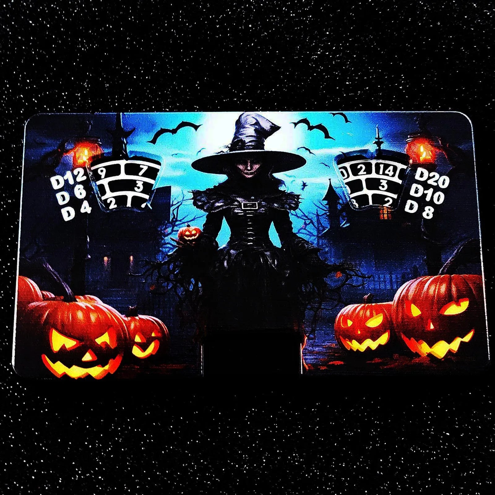 Halloween 7 in 1 Dice spinner DND Dice Polyhedron Dungeons & Dragons COC Run Group Cthulhu Run Group board game Dice boy