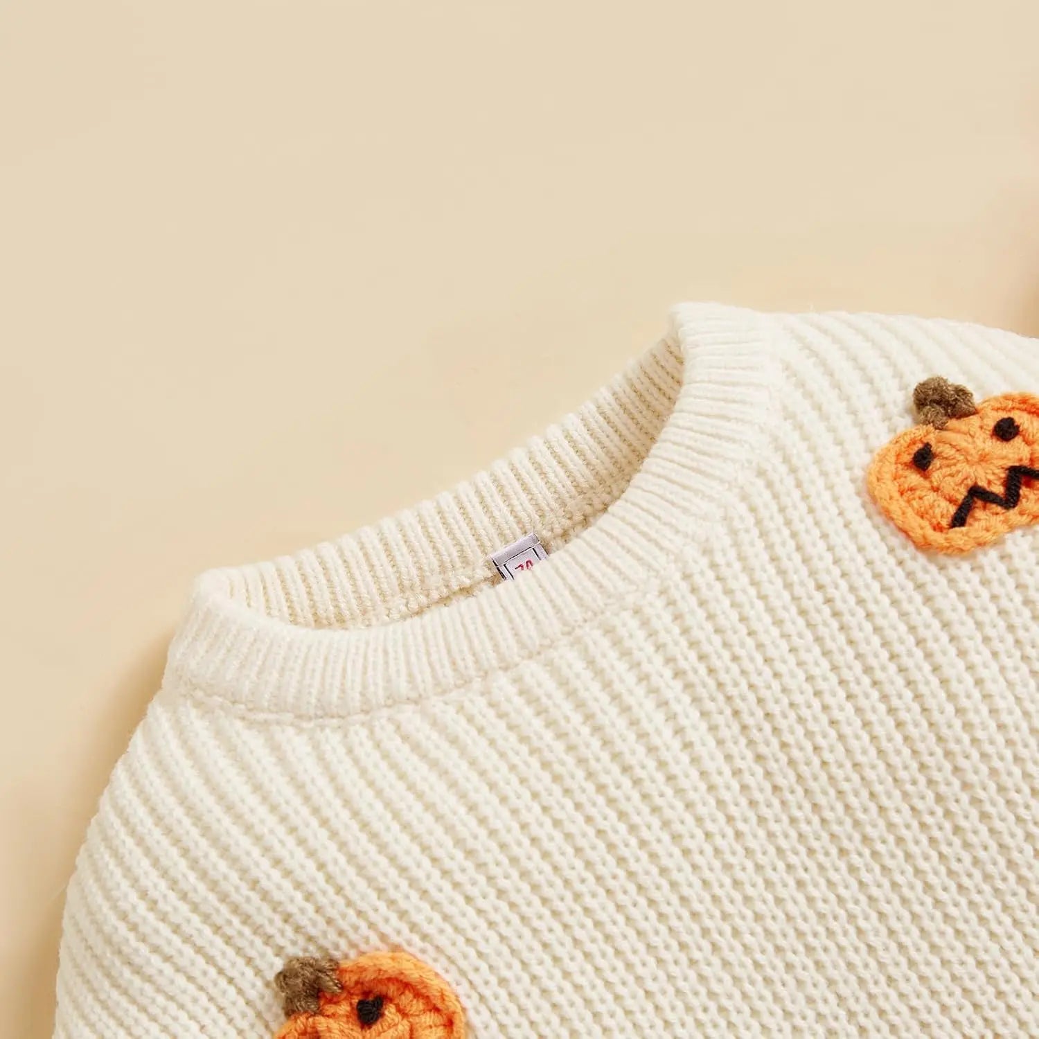 Toddler Baby Boy Girl Halloween Costumes Sweater Pumpkin Warm Pullover Sweatshirt Knitwear Knitted Fall Winter Clothes