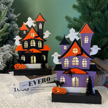Halloween atmosphere decoration haunted house props arrangement party lighting ghost festival decoration accessories
