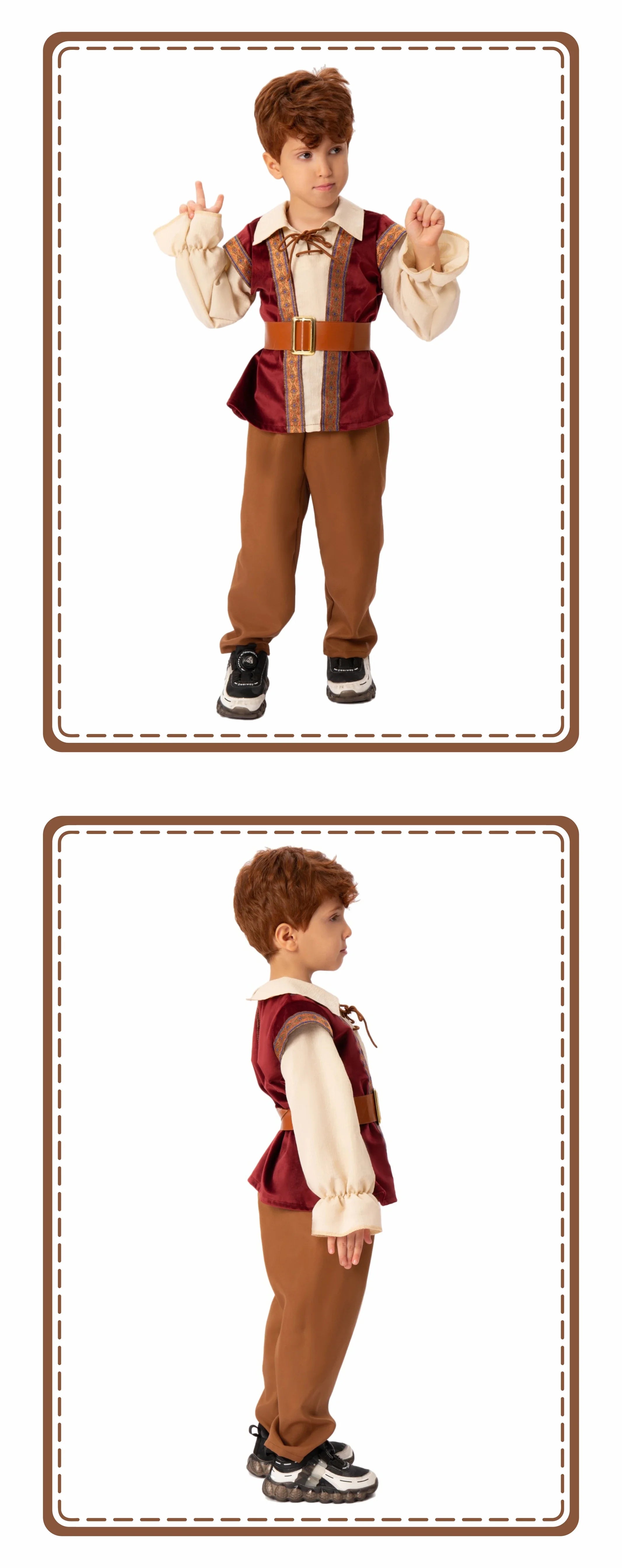 Toddler  and Little Girl Princess Prince Dress Up Costumes, Halloween Birthday Party Daily Dress Up Game Costumes#1#W