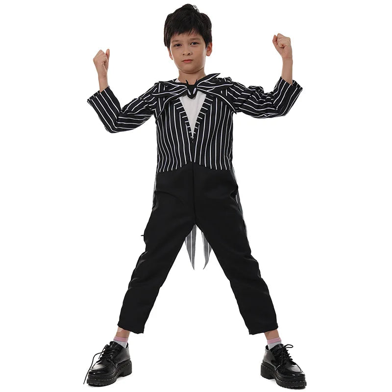 Boys' Halloween Cosplay Costumes Christmas Terror Scare Costumes and Accessories Children's Clothing Masquerade Dress UP Suits
