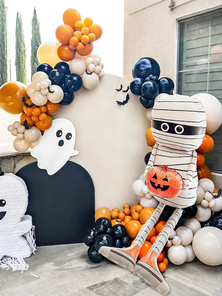 1pc huge Halloween mummy balloons for Halloween Party Indoor, Outdoor, Yard, Garden Decoration