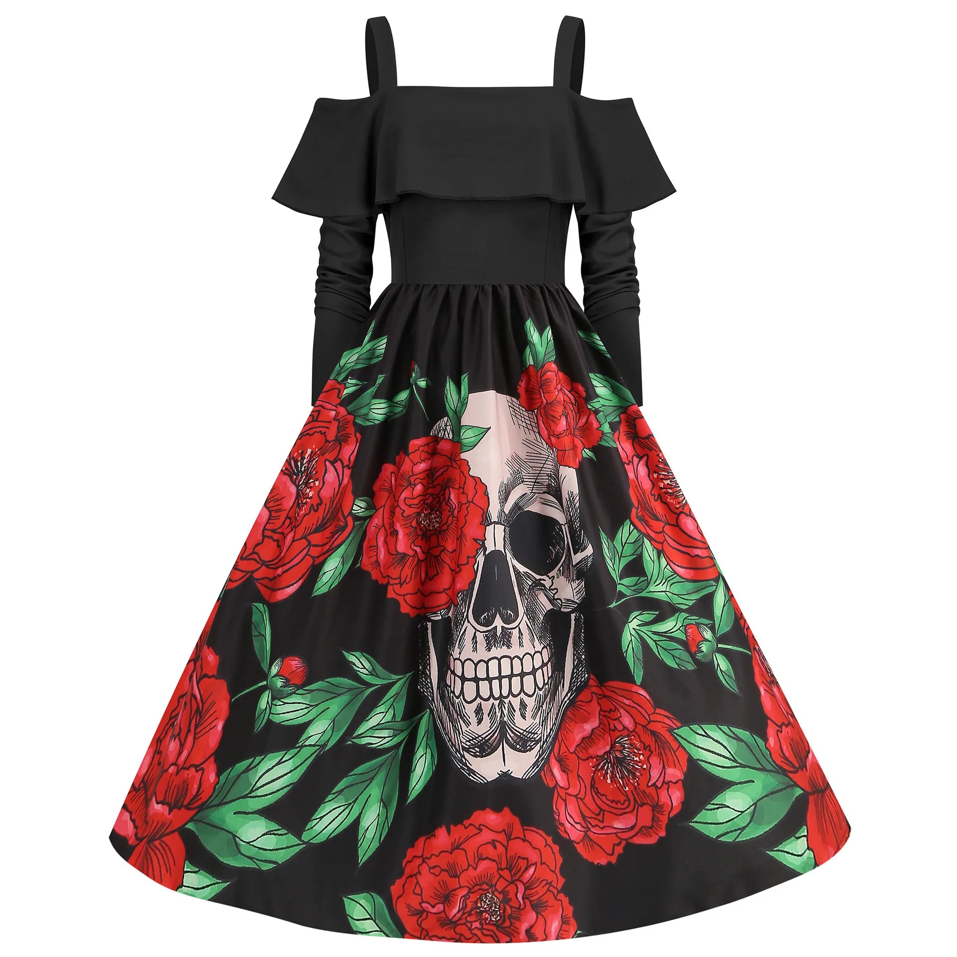 Halloween Medieval Scary Cosplay Costumes for Women Sexy Skull Ghostface Party Dress Disfraz Hombre Mujer Carnival Dress Up