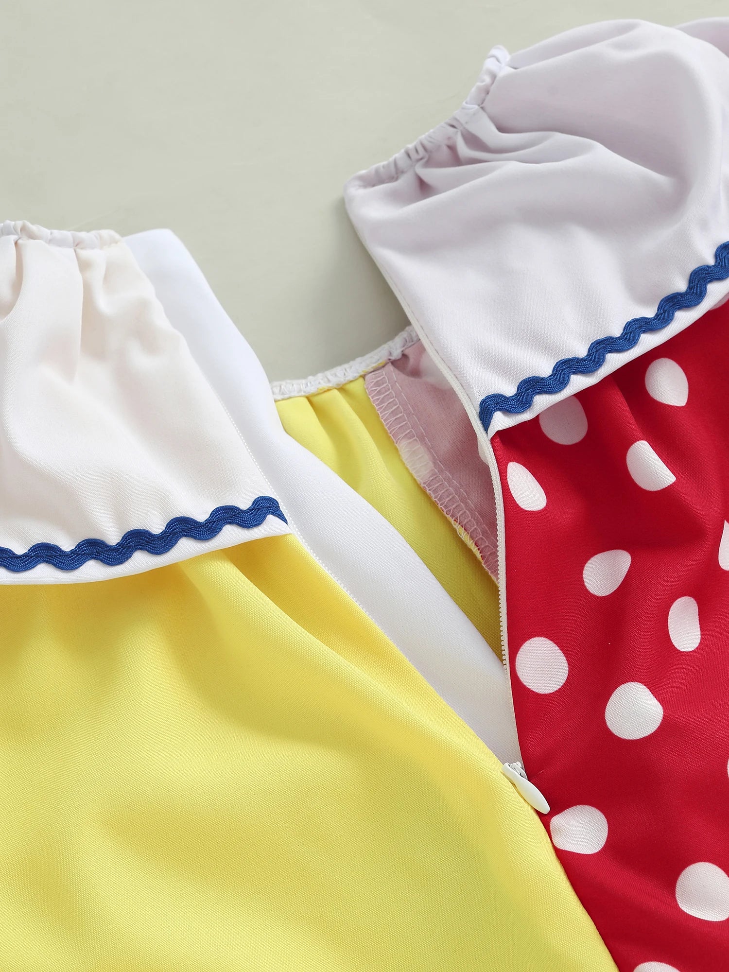 Toddler Baby Clown Halloween Costume Contrast Color Long Sleeve Jumpsuit and Hat 2 Pcs Set
