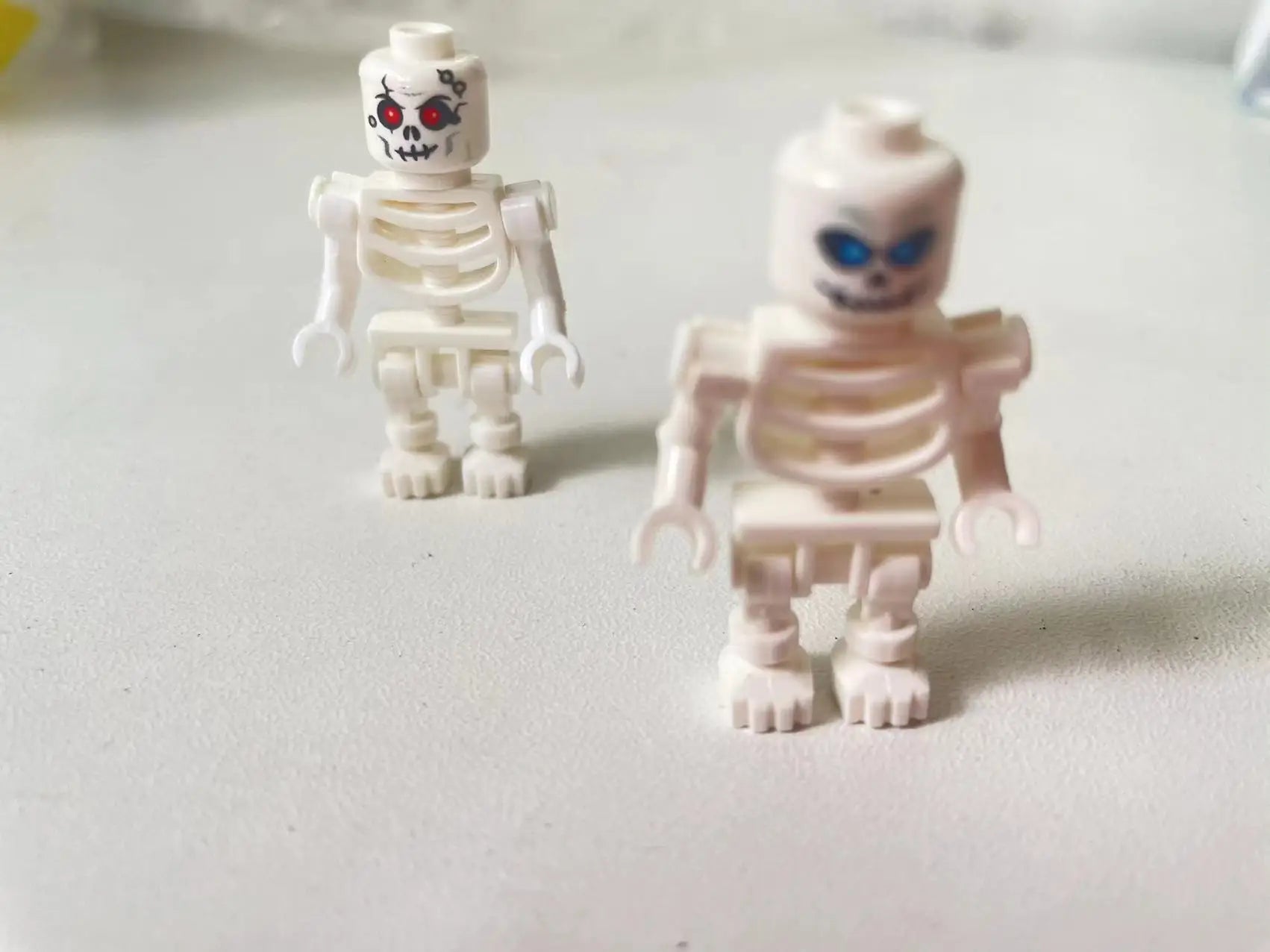 Halloween Skeleton Soldiers Ghosts Zombies Characters Building Blocks Toys Bricks Ornament Small Particle Developmental DIY Toys