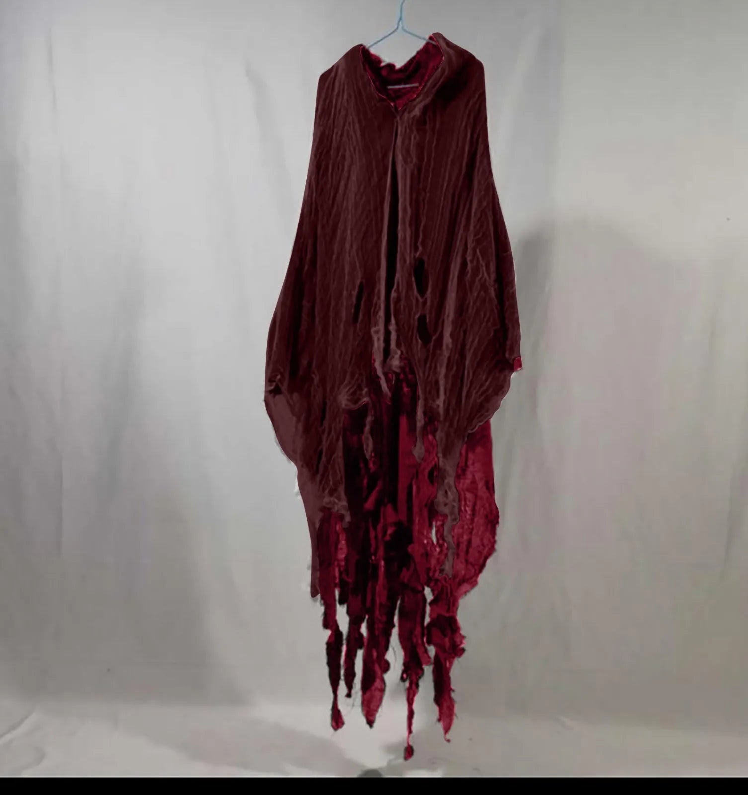 Halloween Skull Skeleton Cosplay Costume Halloween Ghost Costume Cosplay Adult Death Cloak Horror Zombie Tattered Hooded Capes