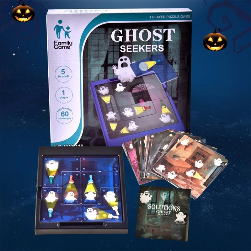 Halloween Party Games Halloween Ghosts Seeker Educational Family Game Office And House Parties Tabletop Board Games