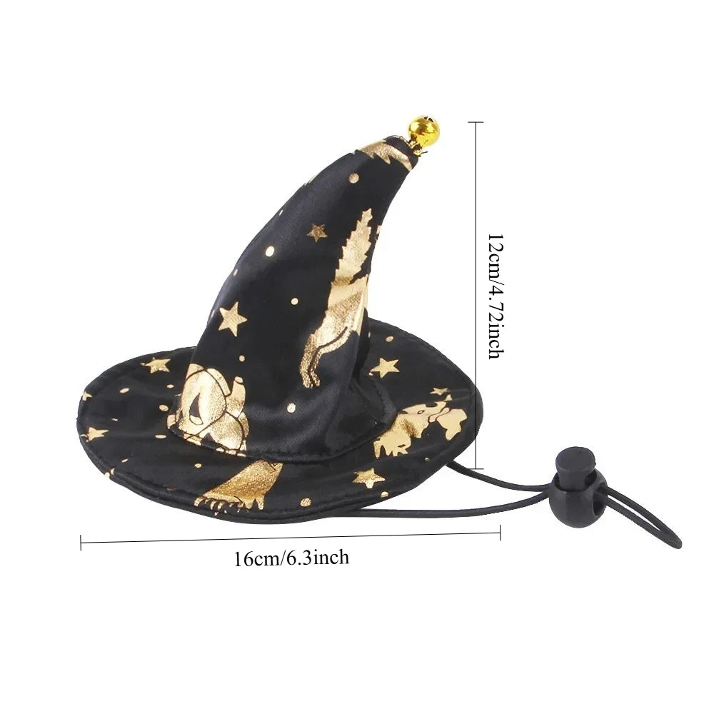 Halloween Pet Costume Pumpkin Cloak Hat Spooky Funny Animal Outfit for Cats Dogs Festival Party Cosplay Cute Clothing