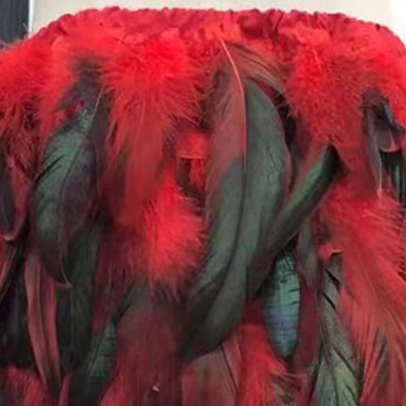 Halloween party costume, collar, scarf, Gothic feather collar and shoulders, witch role-playing available for both women and men