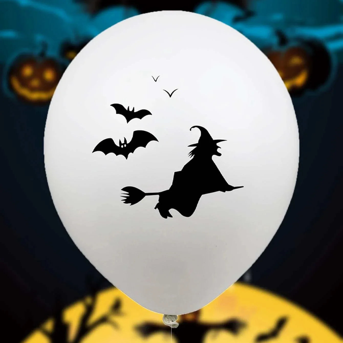 42 Balloons in A Pack Halloween White Balloon Forest Birthday Decoration Scene Arrangement Arch Balloon Set