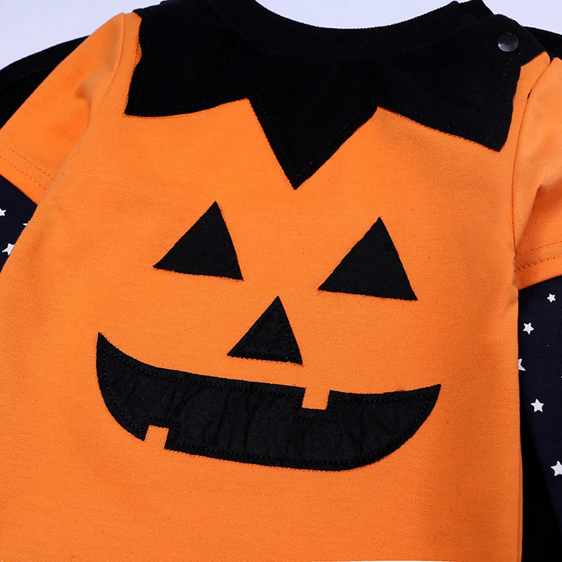 ‌Baby Halloween Costume Set Cute Pumpkin Outfit With Cape Toddler Jack O Lantern Pants Hat And Top For Boys Girls Party