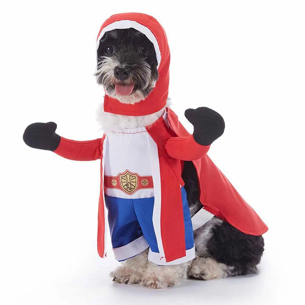 Halloween Pet Costume With Hat Dogs And Cat Cute & Funny Dress-Up Outfit For Party Cosplay Holiday Photos Puppy Kitten Clothing