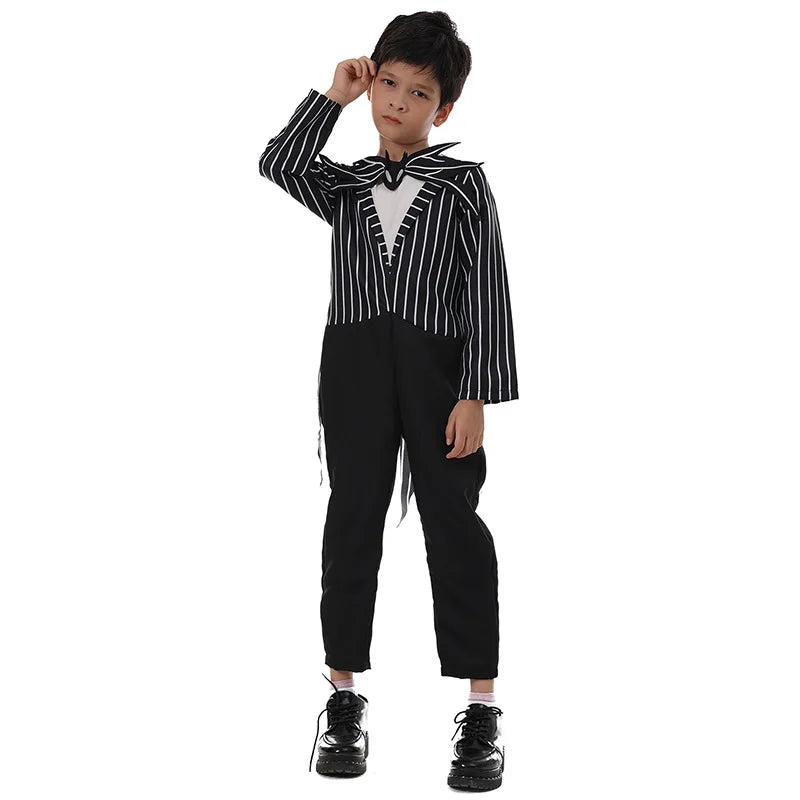 Boys' Halloween Cosplay Costumes Christmas Terror Scare Costumes and Accessories Children's Clothing Masquerade Dress UP Suits