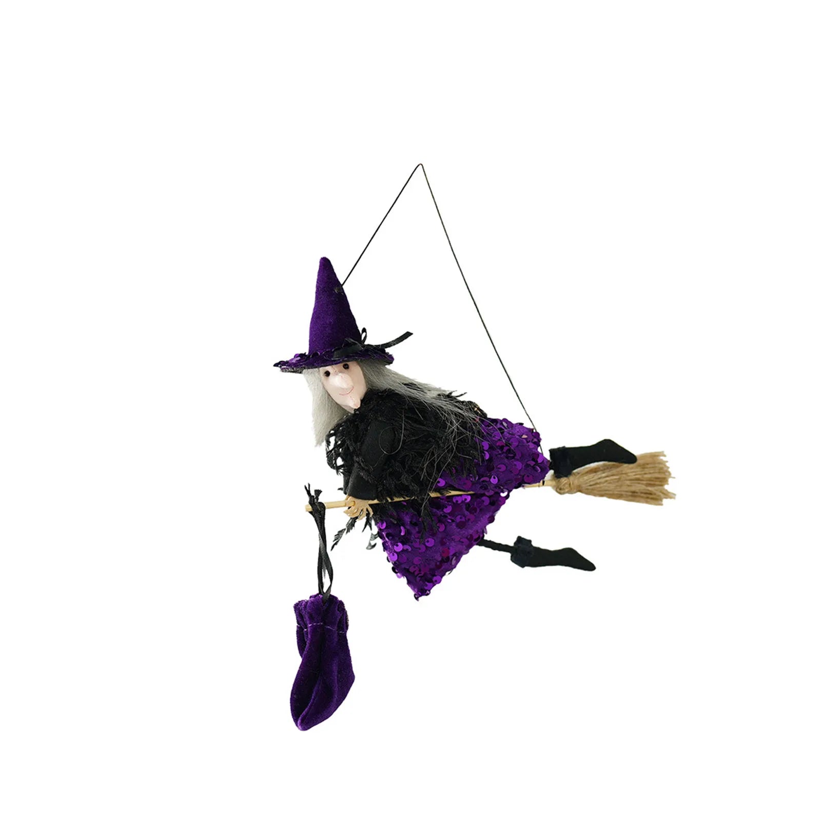 Halloween Decorations Witch Small Pendants Home And Party Decorations Halloween Party Decoration Hanging Pendants Scene Dress Up