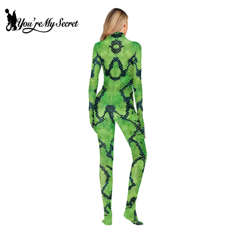 Halloween Costume For Women Men Cosplay Costume Carnival Purim Festival Party Outfit Zentai Bodysuits#1#W