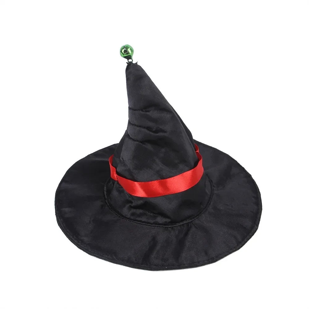 Halloween Pet Costume Cat Dog Pumpkin Cloak Hat Funny Cosplay Outfit for Cats Dogs Festival Party Cute Spooky Animal Clothing