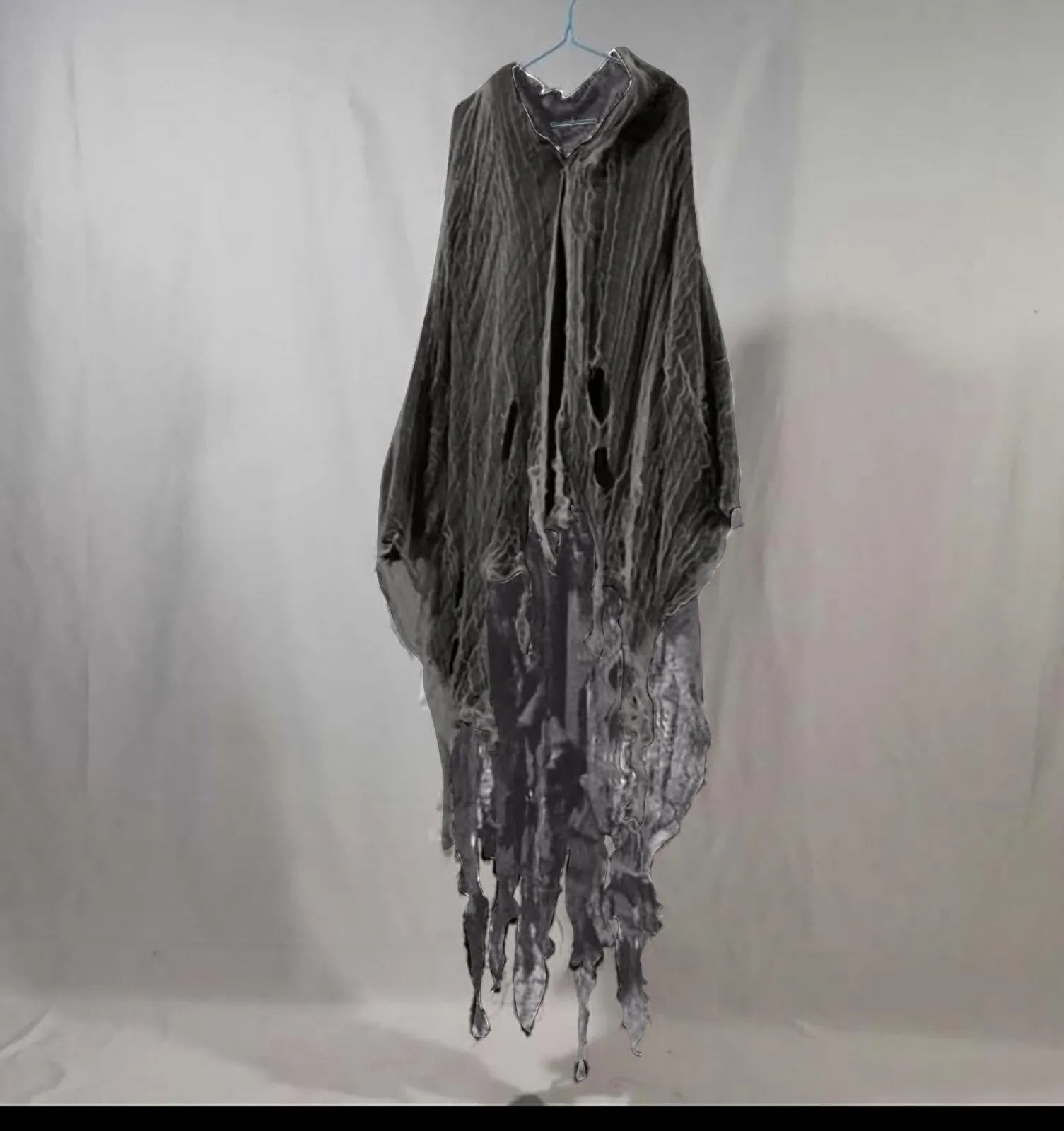 Halloween Skull Skeleton Cosplay Costume Halloween Ghost Costume Cosplay Adult Death Cloak Horror Zombie Tattered Hooded Capes