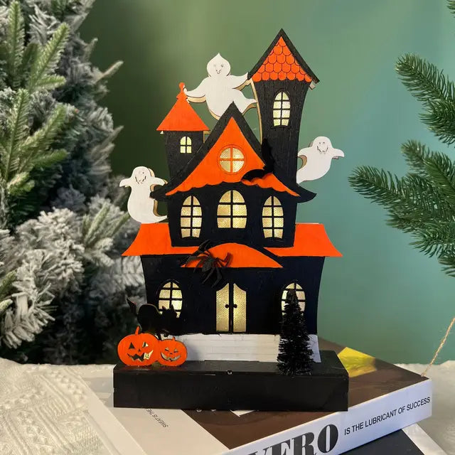 Halloween atmosphere decoration haunted house props arrangement party lighting ghost festival decoration accessories