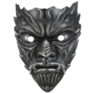 Halloween Mask, Ancient Costume, Armor, Resin Mask, Adjustable to Wear Party Role Playing Mask