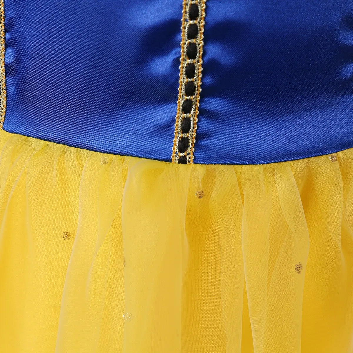 Halloween Costume for Kids New Girls Snow White Vestidos Infantil Menina  Red Cape Mesh Puff Outfits Children's Party Dress