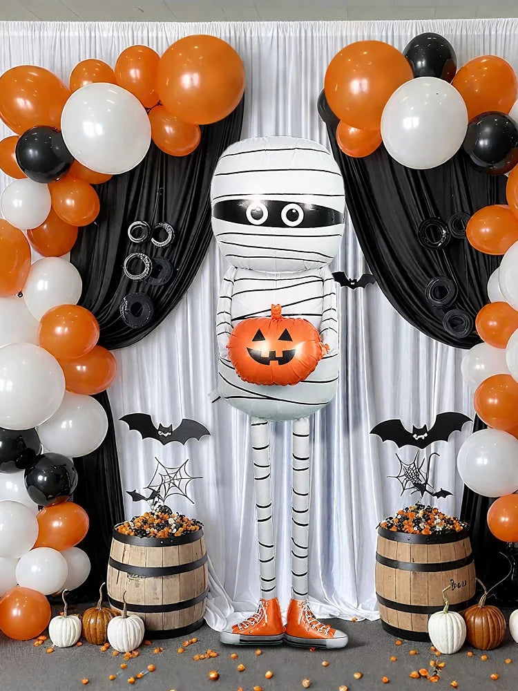1pc huge Halloween mummy balloons for Halloween Party Indoor, Outdoor, Yard, Garden Decoration