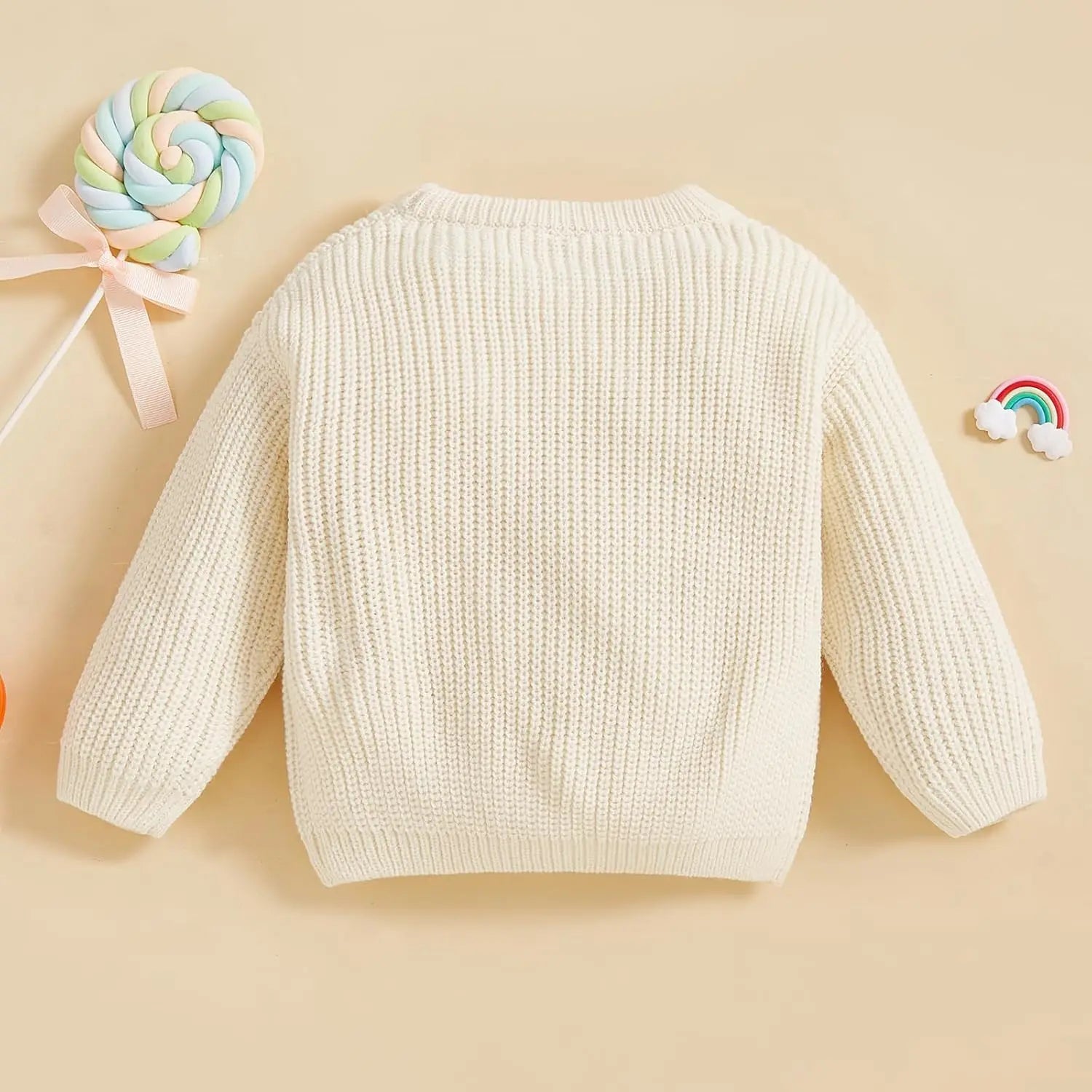 Toddler Baby Boy Girl Halloween Costumes Sweater Pumpkin Warm Pullover Sweatshirt Knitwear Knitted Fall Winter Clothes