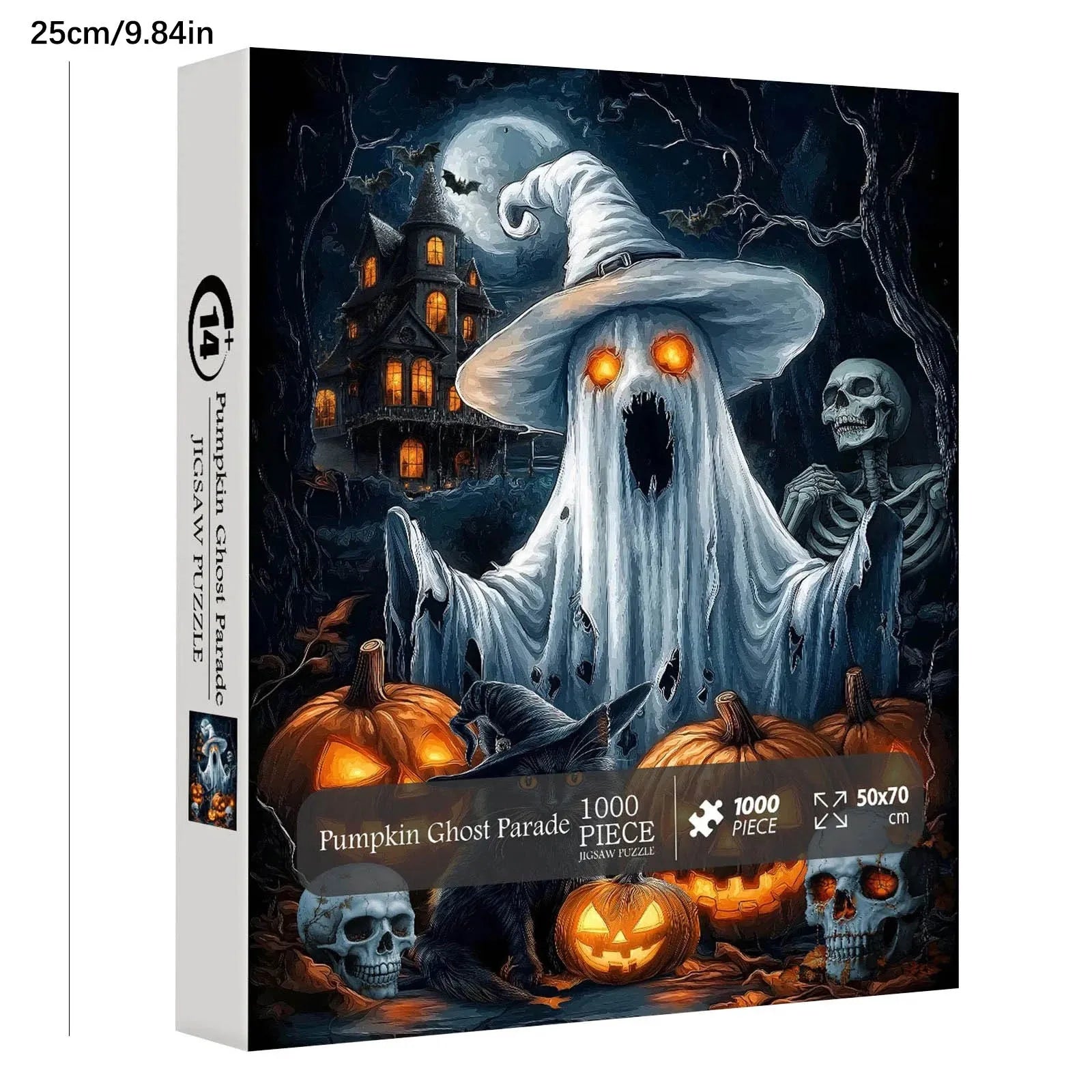 Halloween Puzzles Game For Challenging Holiday Ghost Gothic Game Toy For Adult Family Party Men Women Kids Collectibles, Gift